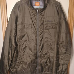 Columbia Men's Olive Winter Jacket Size xxl
